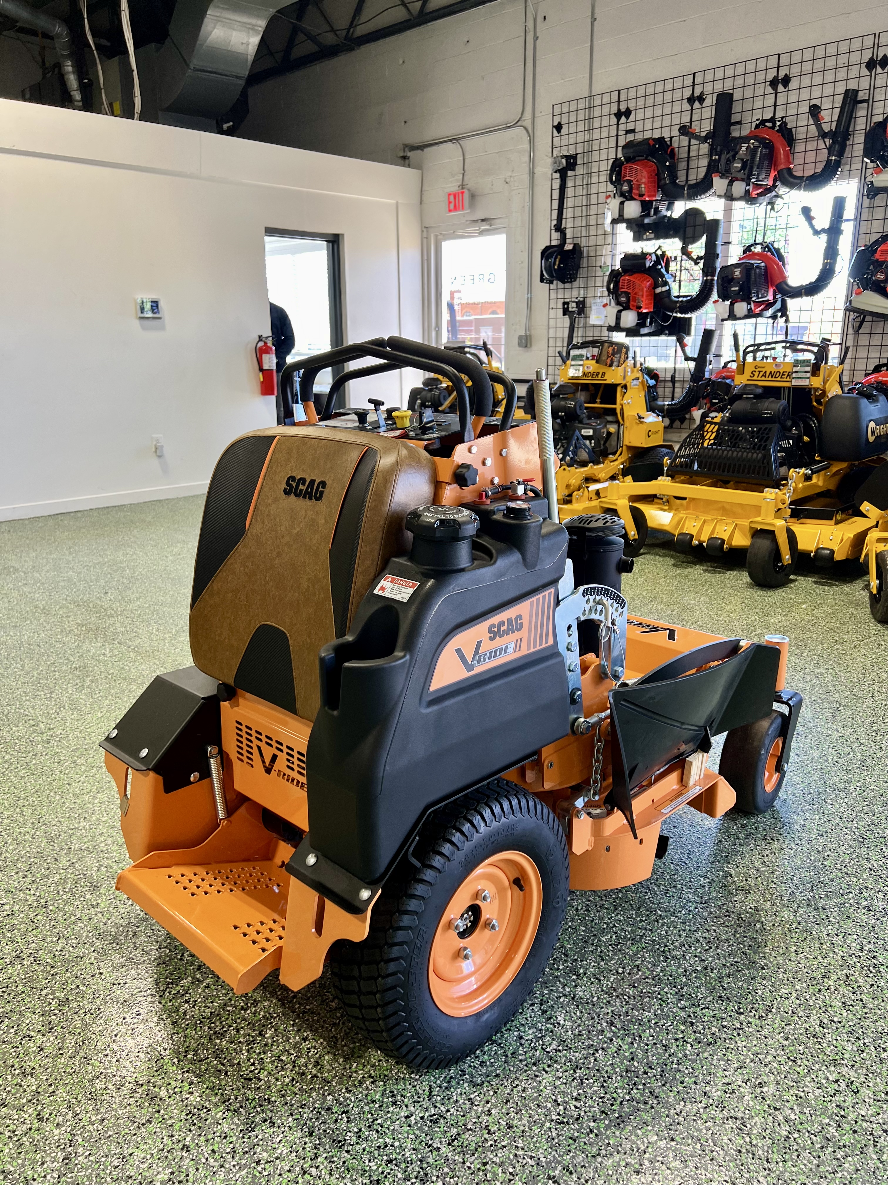 Commercial Lawn Mowers and Residential Lawn Mowers Green